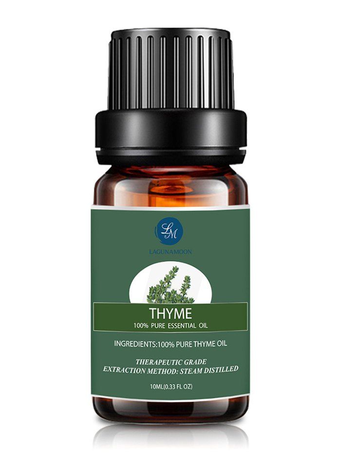 

10ml Natural Thyme Aromatherapy Essential Oil, Blackish green