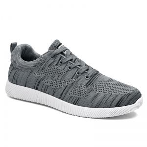 Breathable Pinstripe Casual Shoes