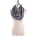 Note Stave Music Element Printed Infinity Scarf -  