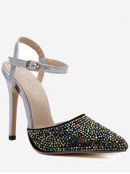 Fancy Coloured Diamond Slingback Pumps