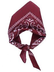 Foulard Carré à Imprimé Cachemire -  
