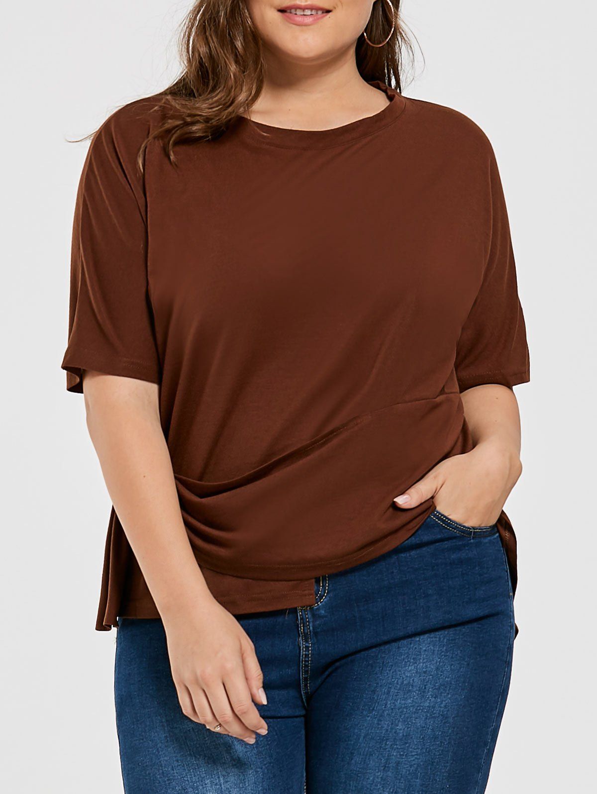 plus size dressy t shirts