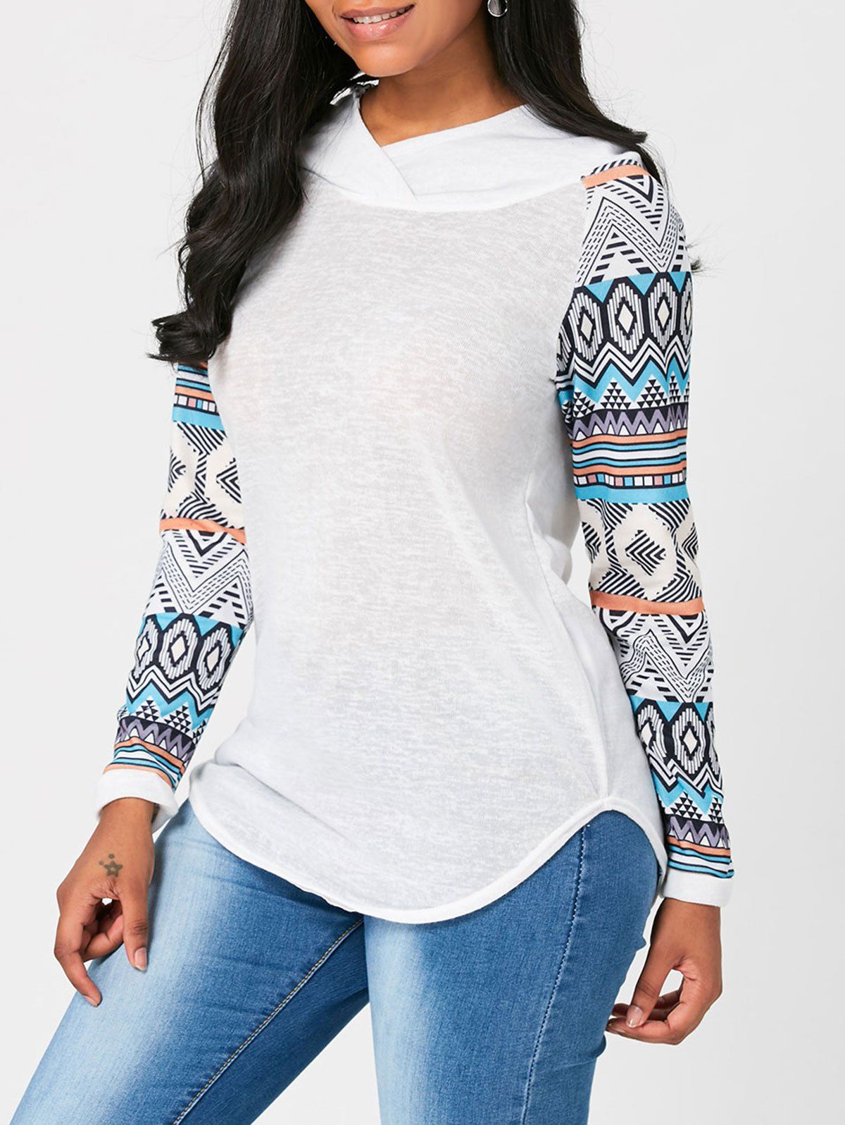 wholesale raglan shirts printed sleeves