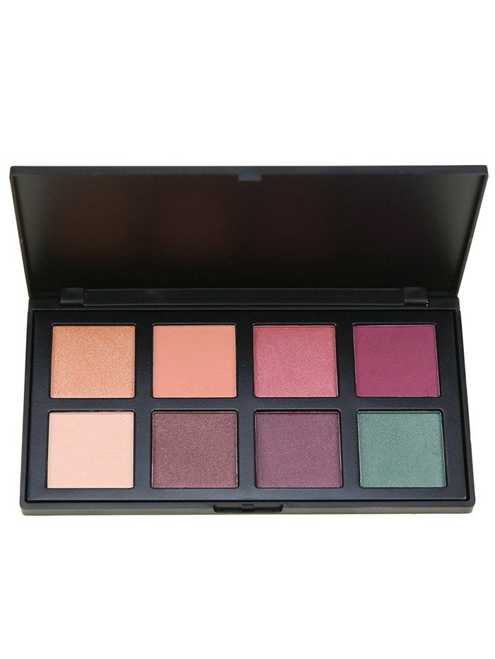 

8 Colors Facial Earth Tone Eyeshadow Cosmetic Palette, #01