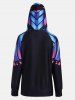 butterfly graphic kangaroo pocket hoodie