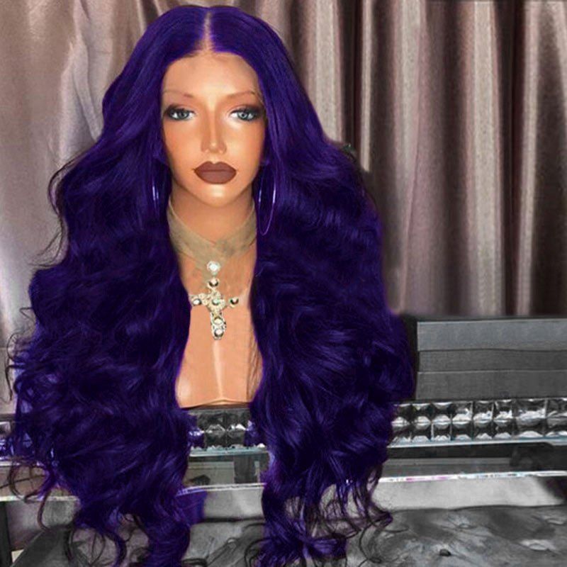 

Middle Part Fluffy Long Loose Wave Synthetic Wig, Concord