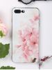 Peach Flowers Pattern Protective Phone Case For Iphone -  