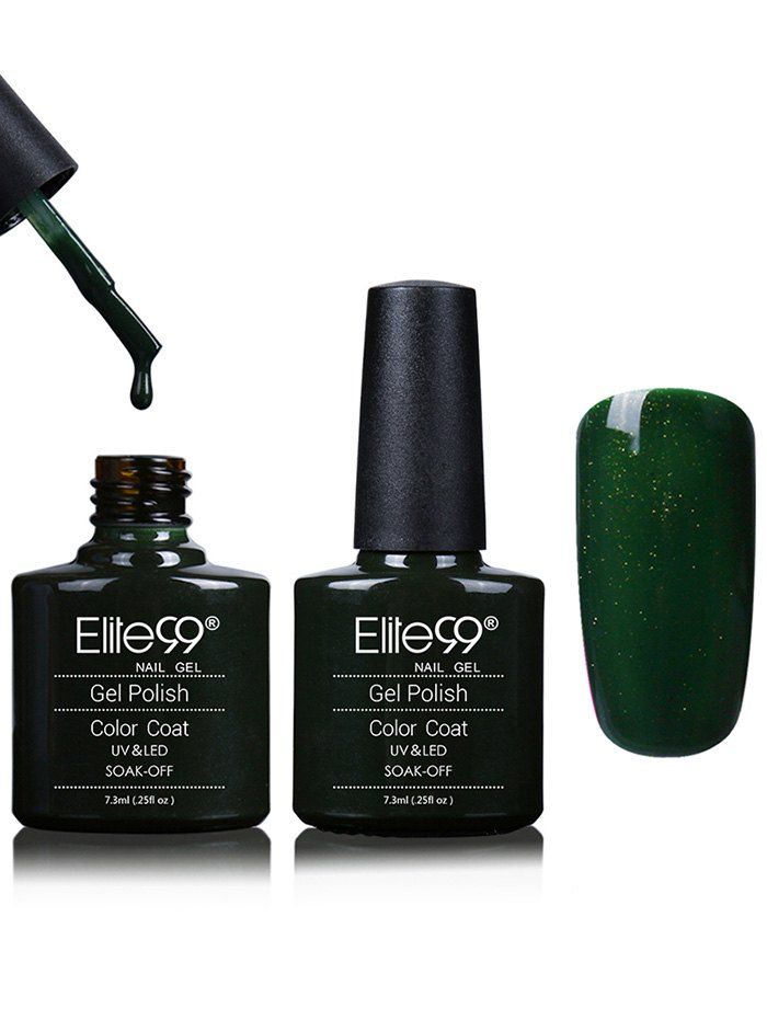 

Elite99 Soak Off Blues and Greens Shellac Gel Nail Polish, #07