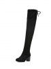tie up over the knee boots