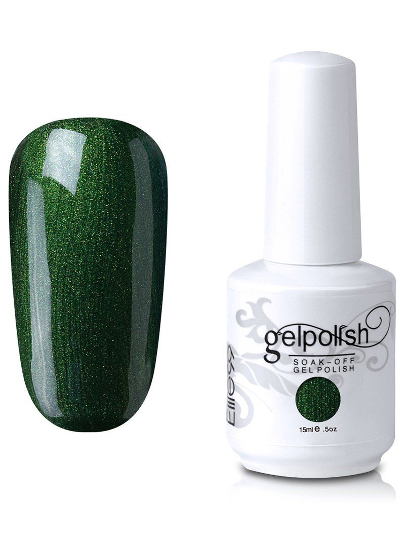 

15ml Elite99 Soak-off UV LED Glitter Gel Polish Lacquer Nail Art, #12
