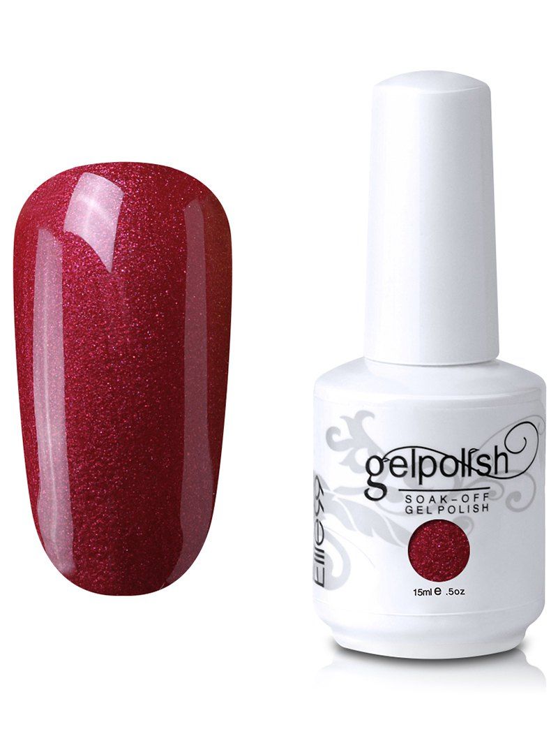 

Elite99 Soak Off UV LED Multi-color Gel Polish Nail Art Glitter Clear 15ml, #37