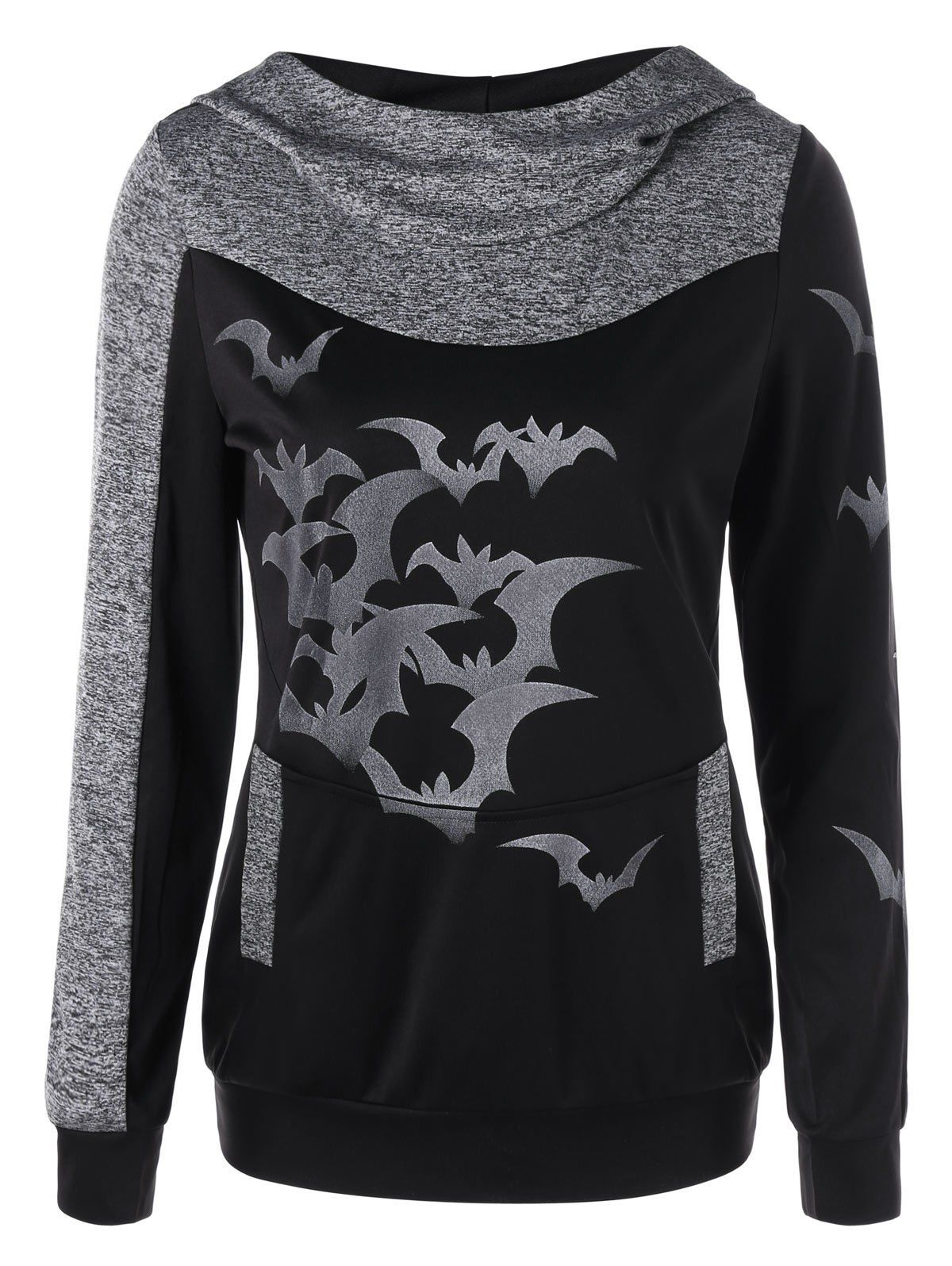 Bat print sweatshirt