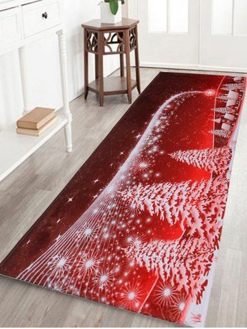 Carpet Rugs Bathroom Carpets Floor Online Rosegal Christmas Snow Night Tree Antislip Bath Mat