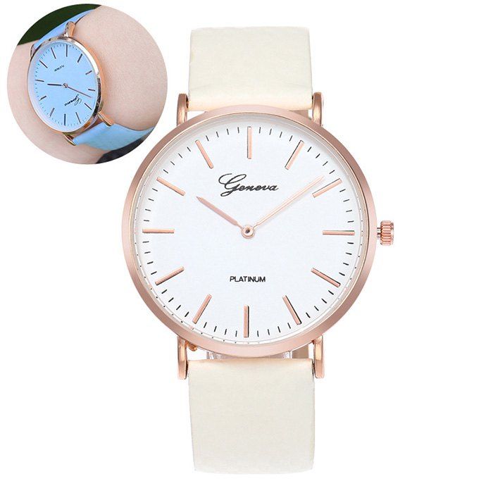 

Color Change In The Sunlight Quartz Watch, Blue