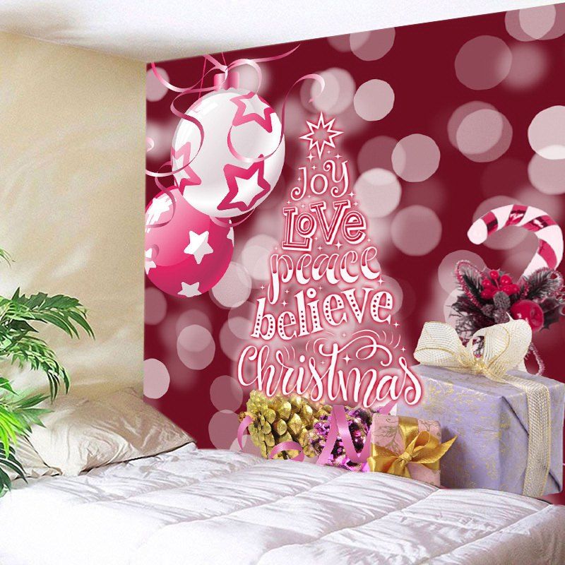 

Christmas Gifts Print Tapestry Wall Hanging Art Decoration, Papaya