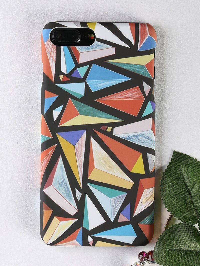

Colorful Geometric Pattern Protective Phone Case For Iphone, Colormix