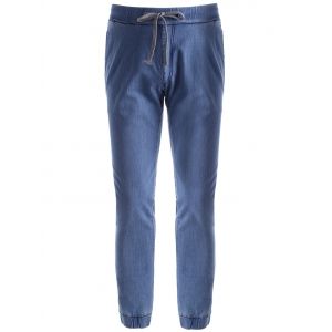 

Stretch Drawstring Jogger Jeans, Light blue