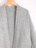 Long Pockets Sweater Cardigan -  