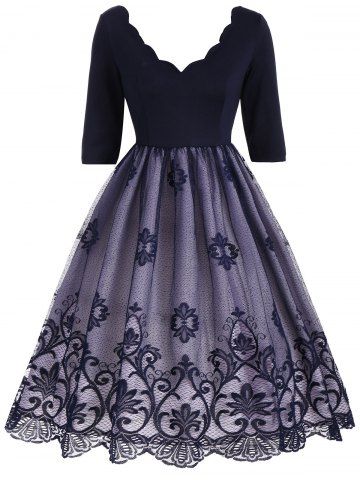 Vintage Blue Dress