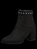 Pointe Toe Rivet Chunky Talon Bottines -  