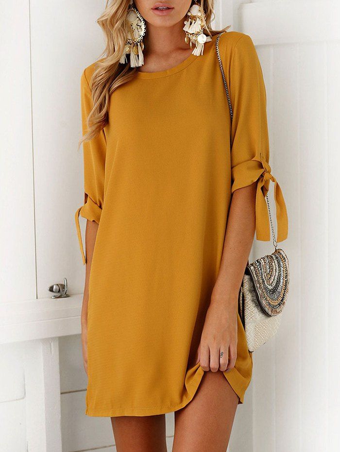 Платья на каждый день с рукавом