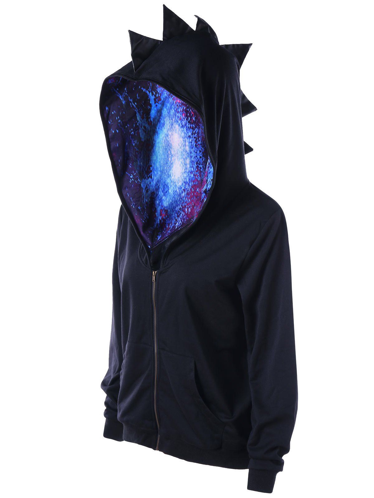 

Halloween Dinosaur Hoodie, Black