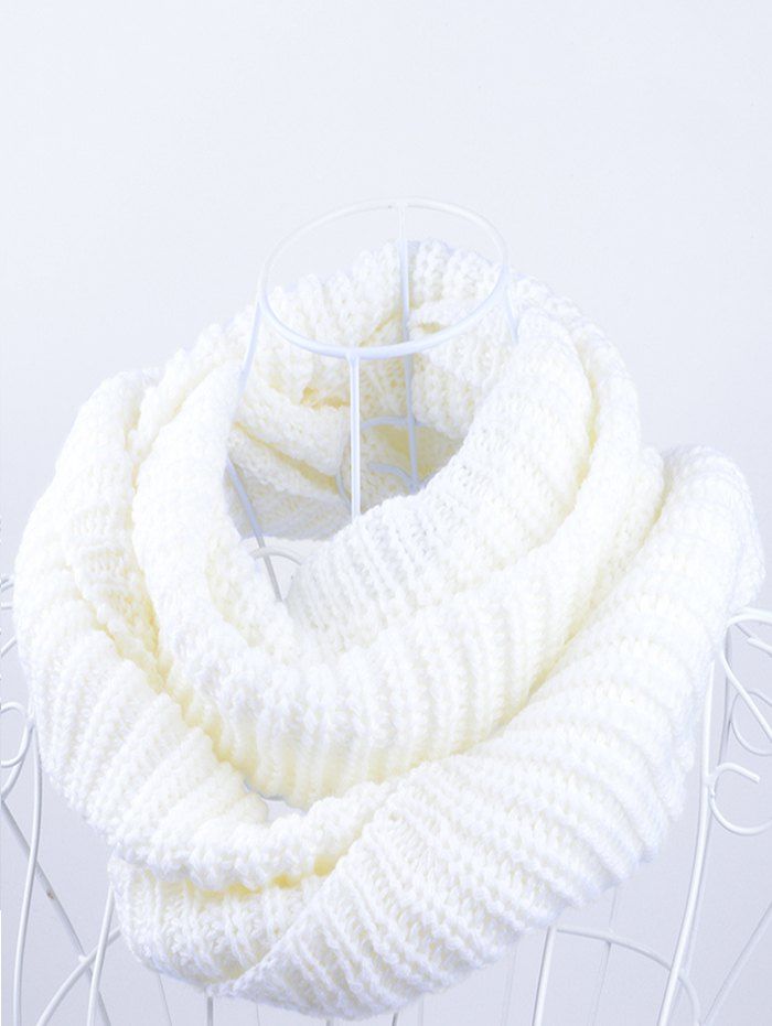 

Outdoor Chunky Infinity Scarf Crochet Pattern, White