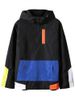 Colorblocked Half Zip Anorak Jacket -  