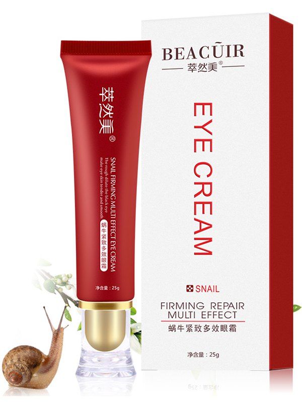 

BEACUIR Firming Repair Multi Effect Snail Eye Cream, Red