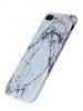 Étui de téléphone de protection en marbre Stone Pattern pour Iphone - Blanc POUR IPHONE 7 PLUS