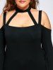 cut out tops plus size