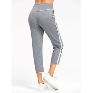 cropped sweat pants