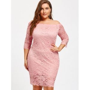 Plus Size Lace Dresses