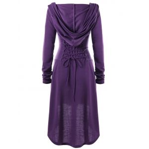 Long Sleeve High Low Dress