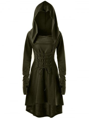 Long Sleeve High Low Dress