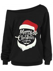 Merry Christmas Plus Size Santa Claus Sweatshirts -  