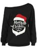 Merry Christmas Plus Size Santa Claus Sweatshirts -  