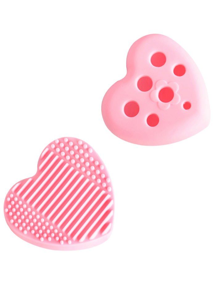 

Heart Shape Silicone Brush Egg, Pink