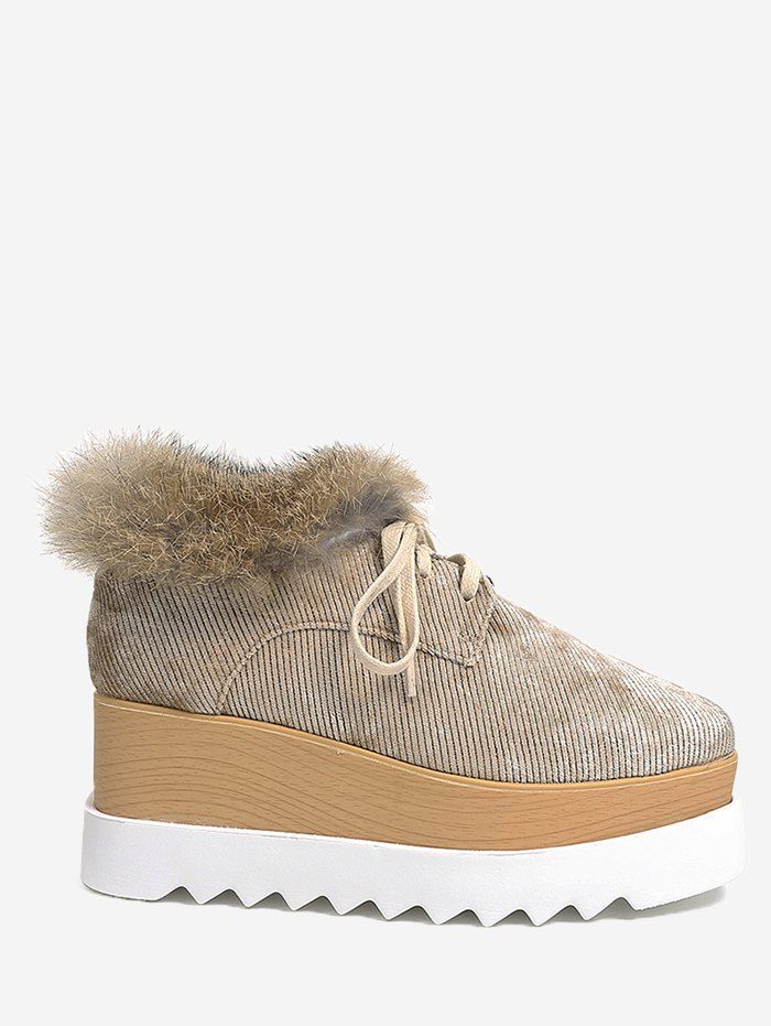 velvet platform shoes