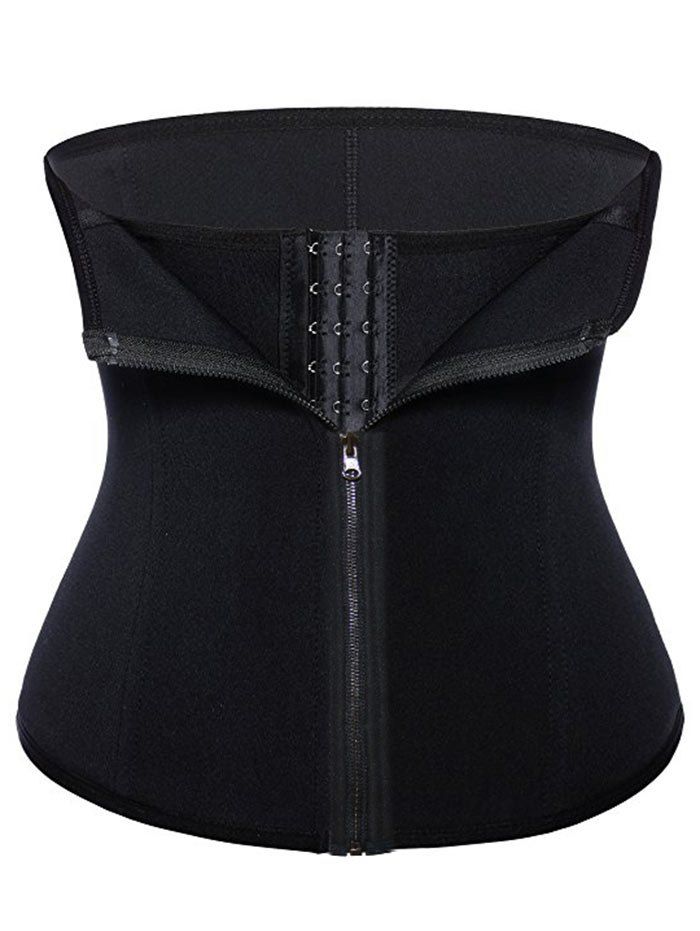 

Zip Up Underbust Corset, Black