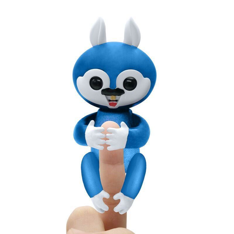 

Smart Sensor Squirrel Shape Interactive Finger Toy, Blue