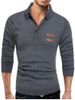 Half Button Long Sleeve Sweater -  