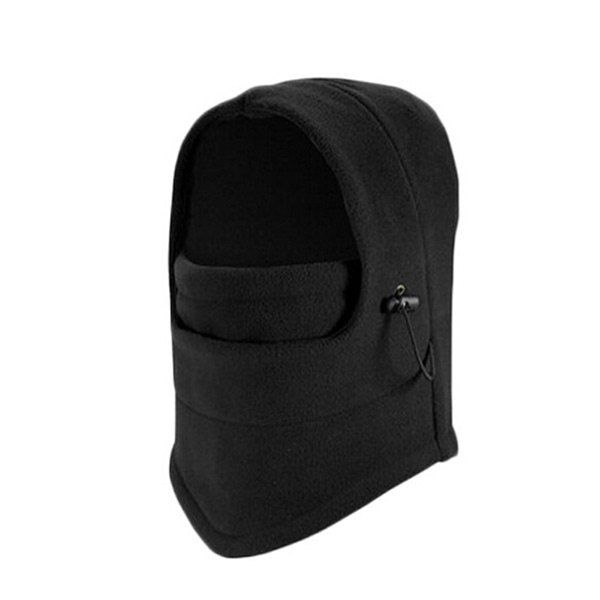 

Outdoor Sports Windproof Cycling Hat with Face Mask, Black