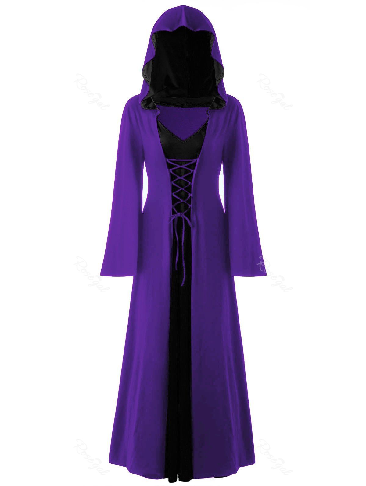 Hooded Maxi Dress