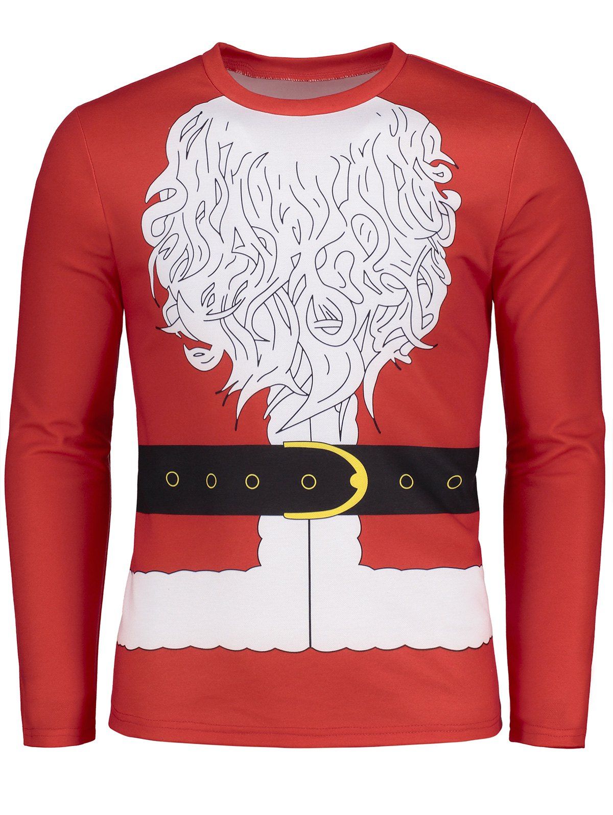 

Funny Santa Clause Novelty Christmas T-shirt, Red