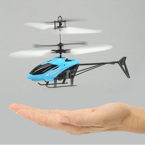 Mini Infrared Induction Flashing Light Flying Helicopter