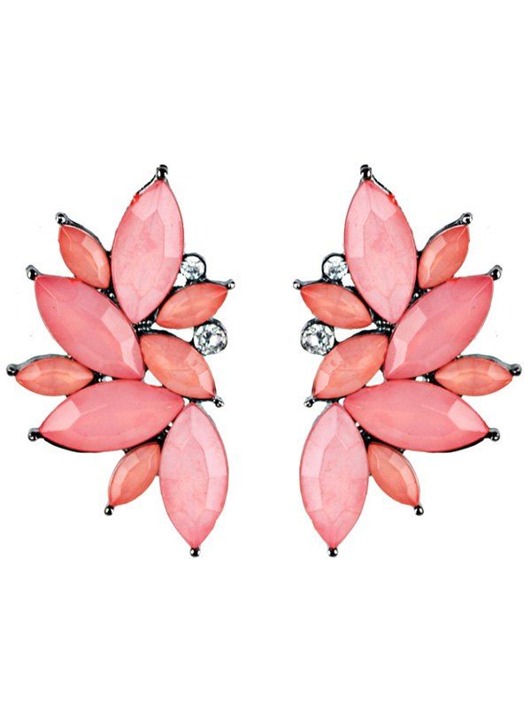 2018 Statement Faux Crystal Rhinestone Earrings Rosegal Latest Statement Faux Crystal Rhinestone Earrings