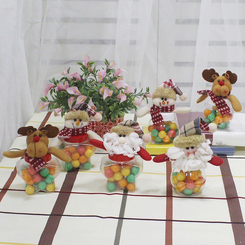 

Christmas Ornaments 6Pcs/Set Candy Jars, Colorful