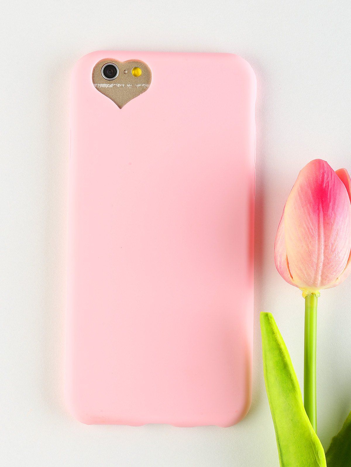 

Heart DIY Cell Phone Case For Iphone, Pink