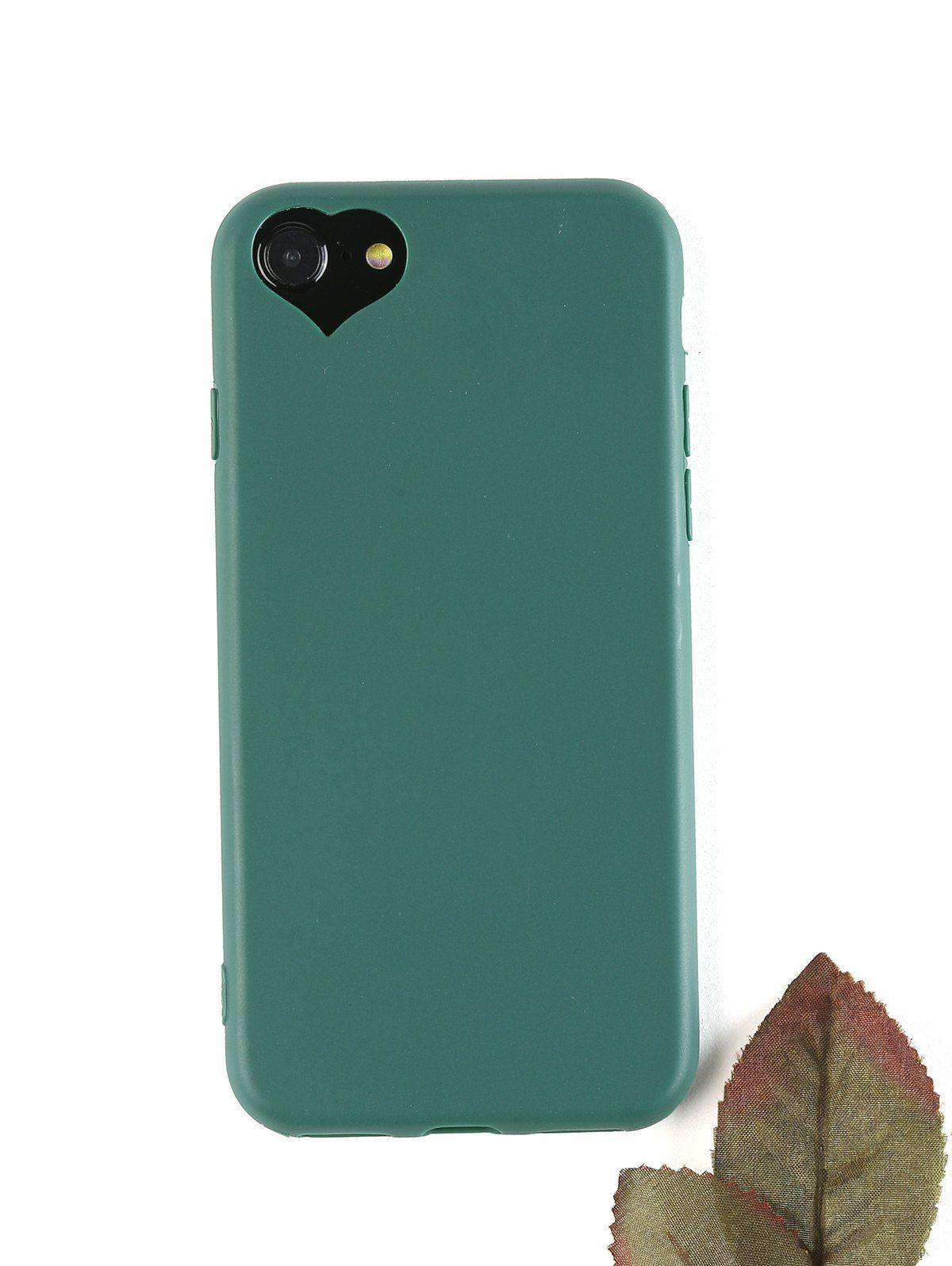 

Heart DIY Cell Phone Case For Iphone, Blackish green